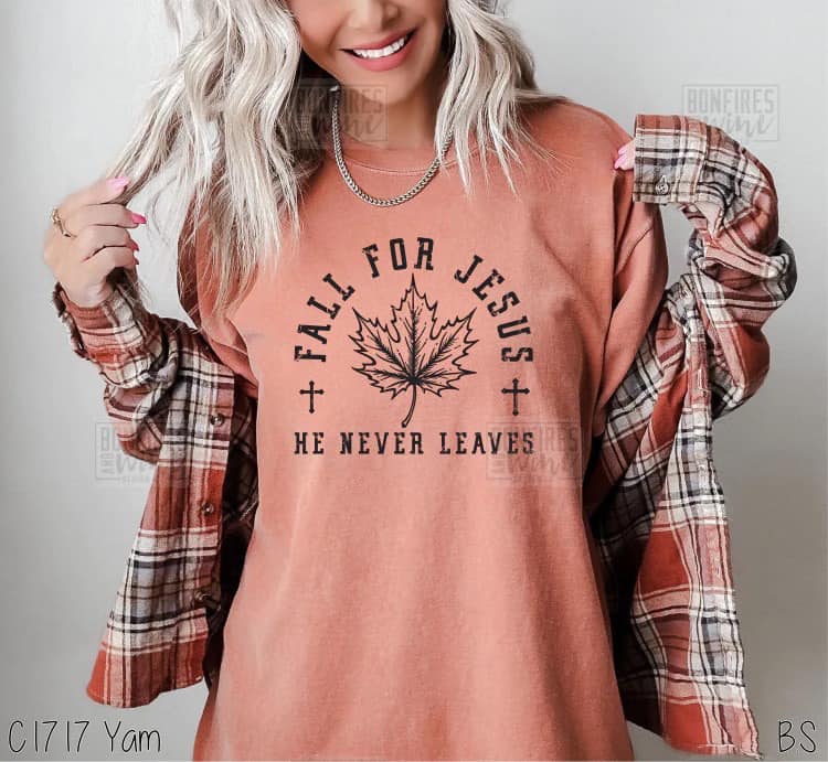 Fall for Jesus - He Never Leaves