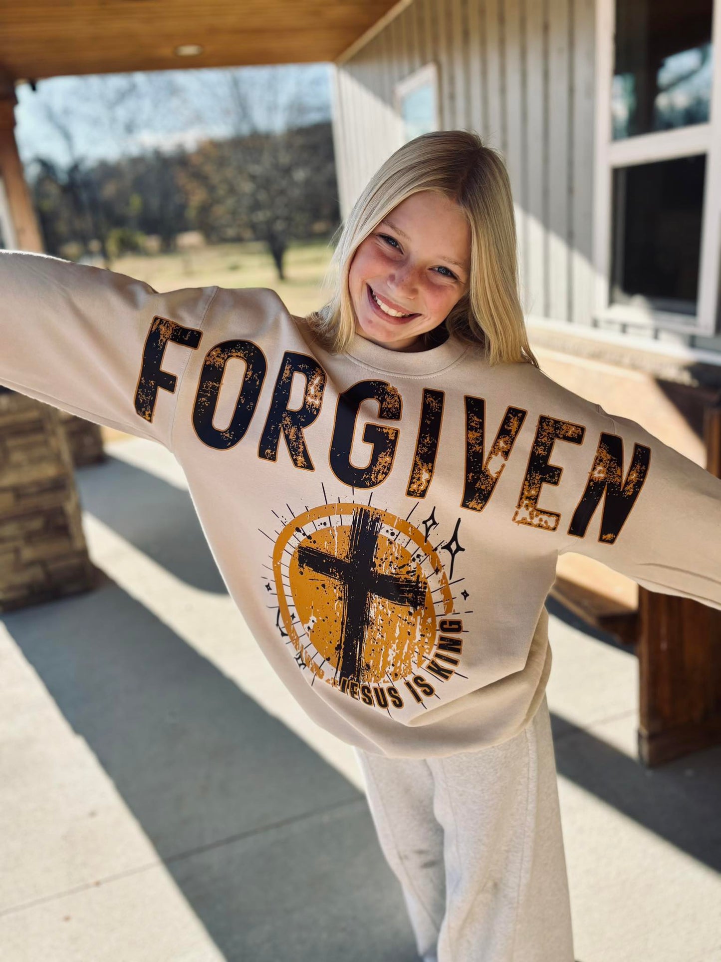 FORGIVEN - XL letters