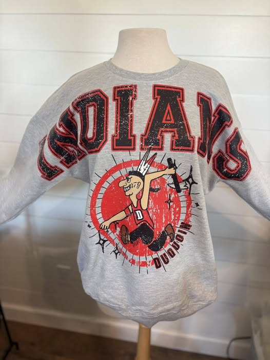 DQ Indians - XL letters