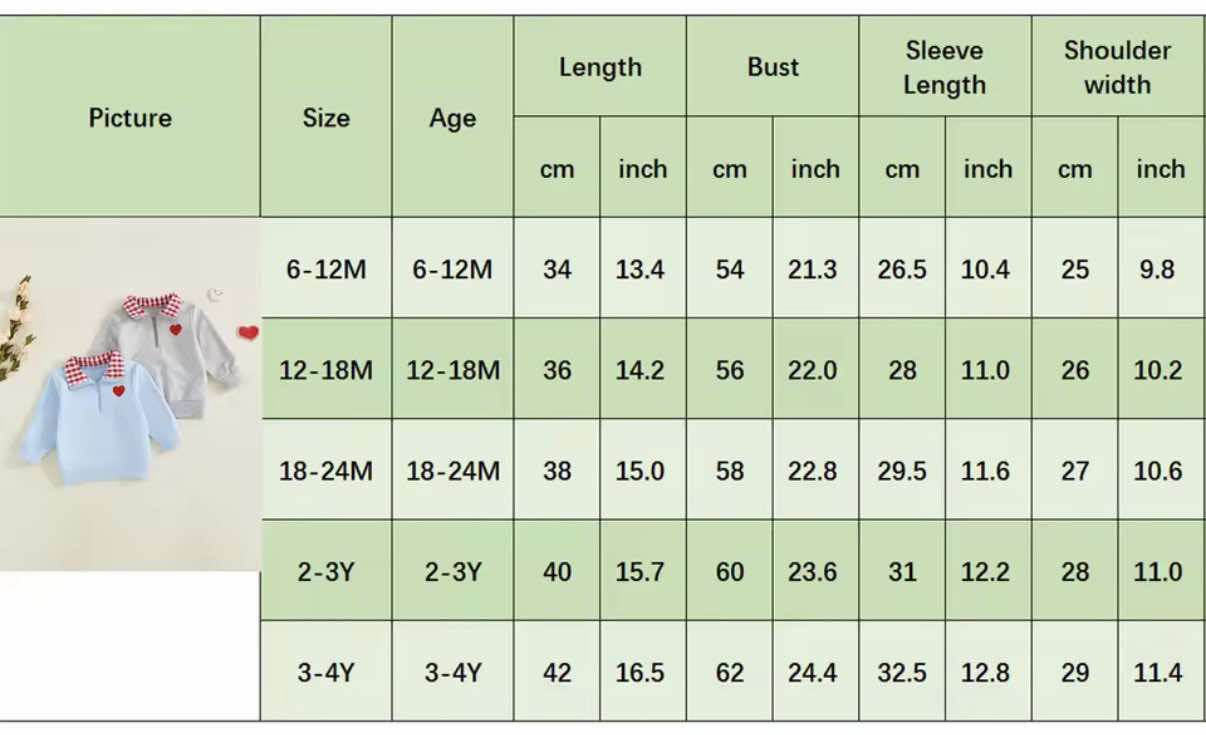 PREORDER: Kids Checkered Love Pullover 1.12.26 osym