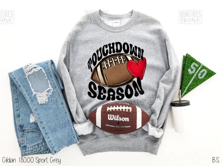 Touchdown Season Heart