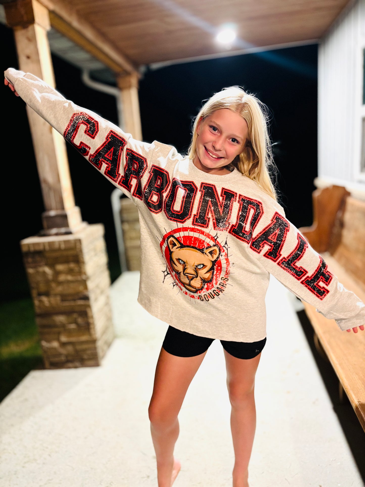 Carbondale Cougars - XL letters