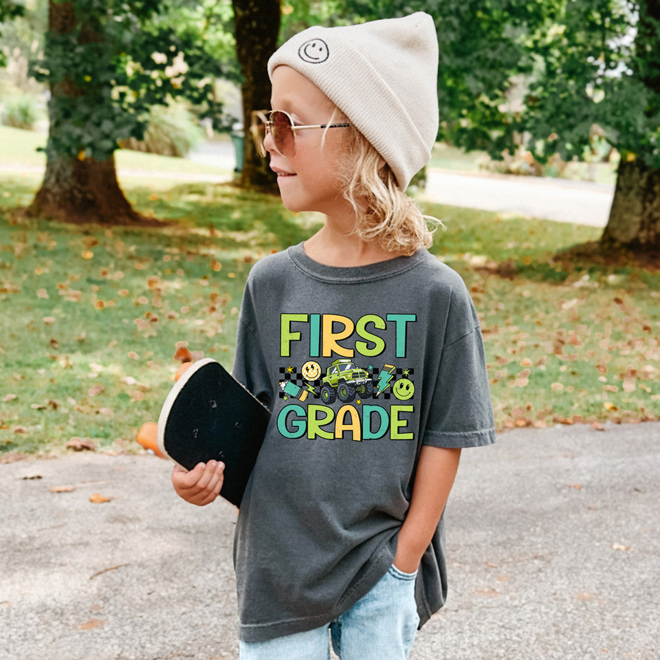 Back To School Monster Truck - First Grade