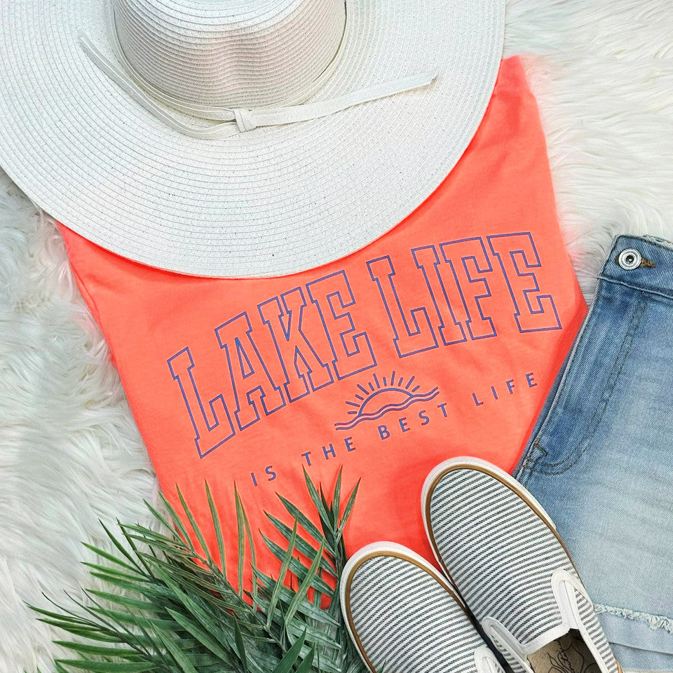 Lake Life - neon blue