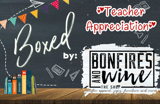 TEACHER APPRECIATION - BOXED by B&W