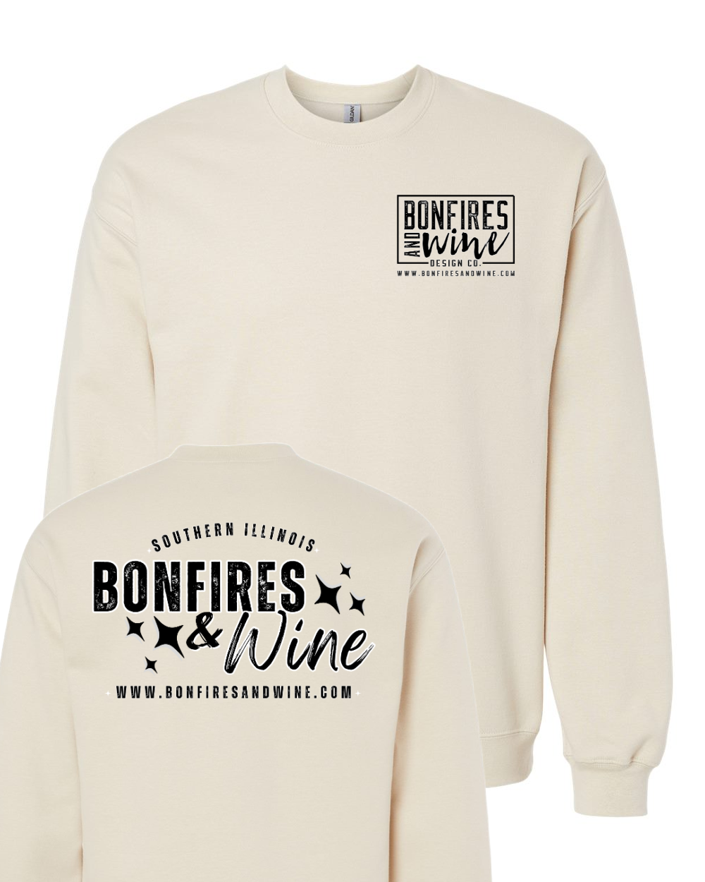 Bonfires & Wine Logo Shirt