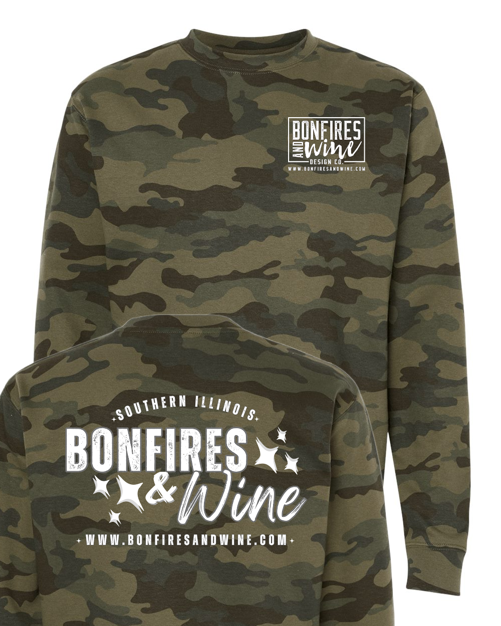 Bonfires & Wine Logo Shirt