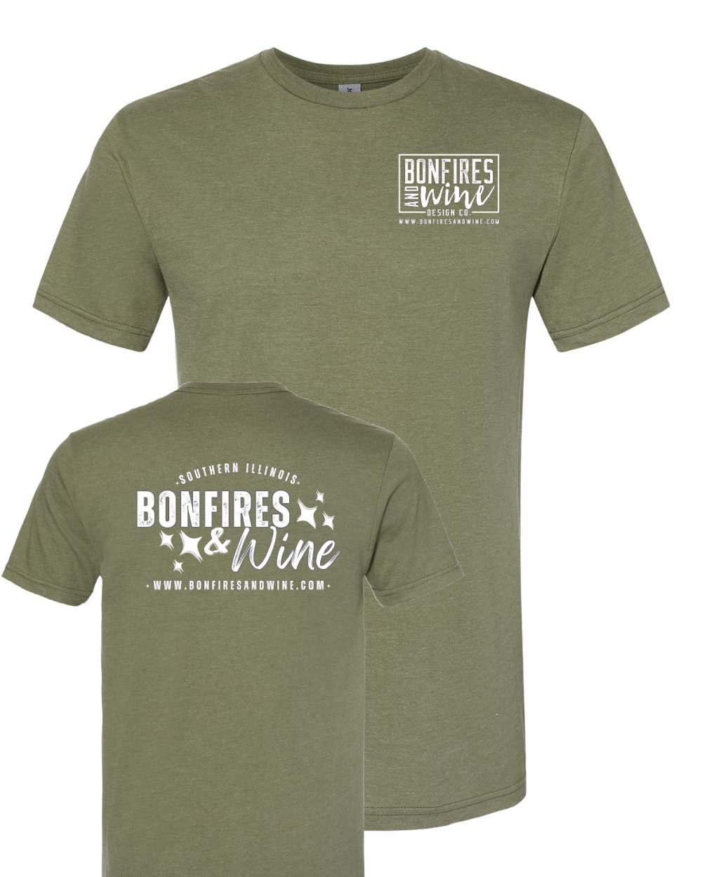 Bonfires & Wine Logo Shirt