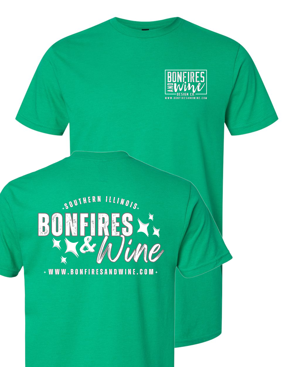 Bonfires & Wine Logo Shirt