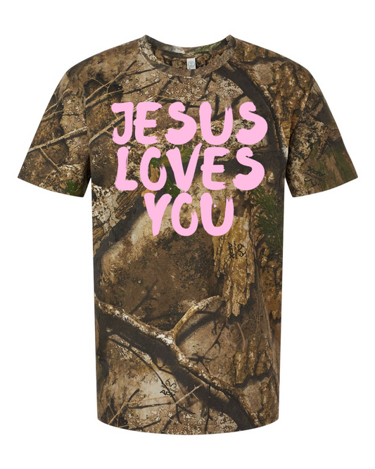 Jesus Loves You - Camo
