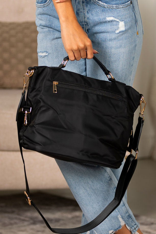 Demi Nylon Hobo Crossbody