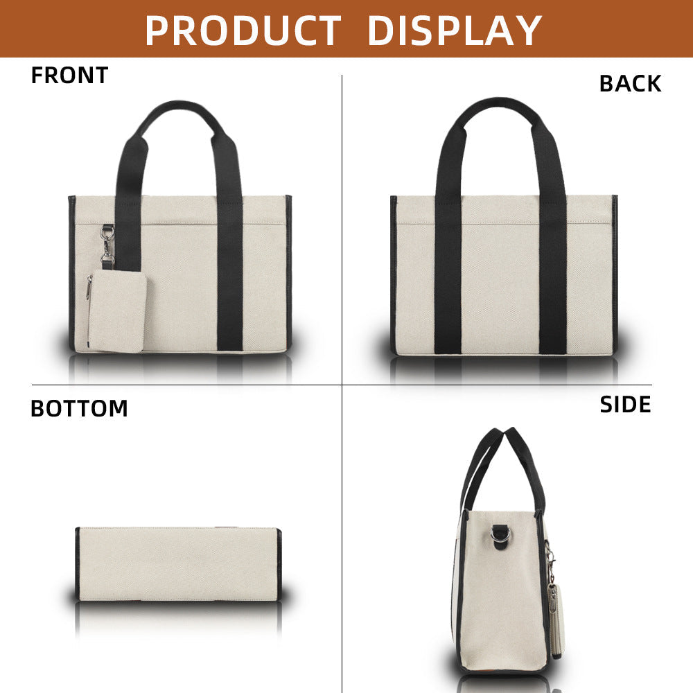 PREORDER: The Grab & Go Canvas Tote 1.12.26 OSYM