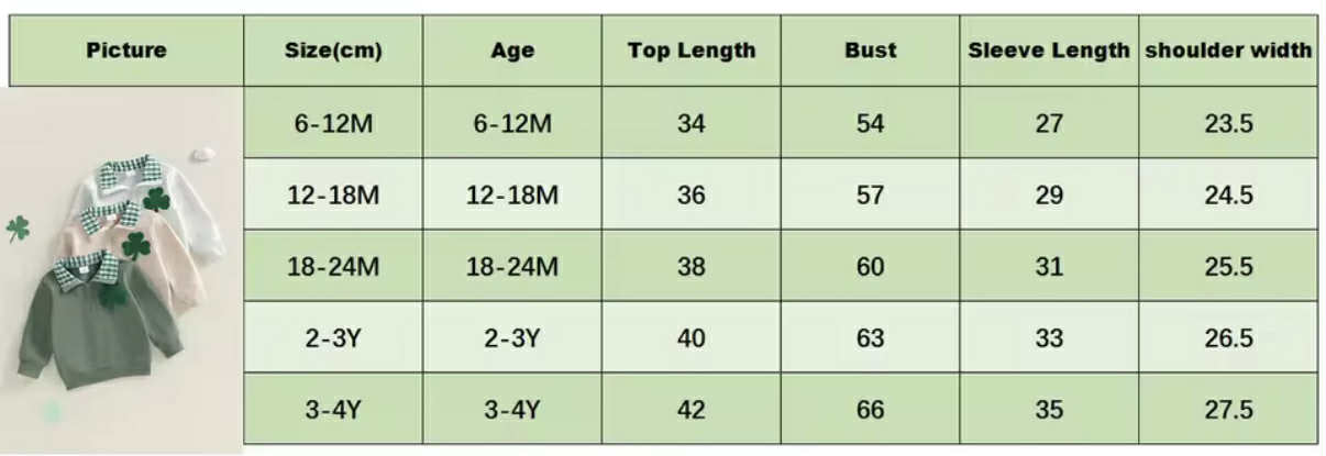 PREORDER: Little Lucky Shamrock Pullover 1.12.26