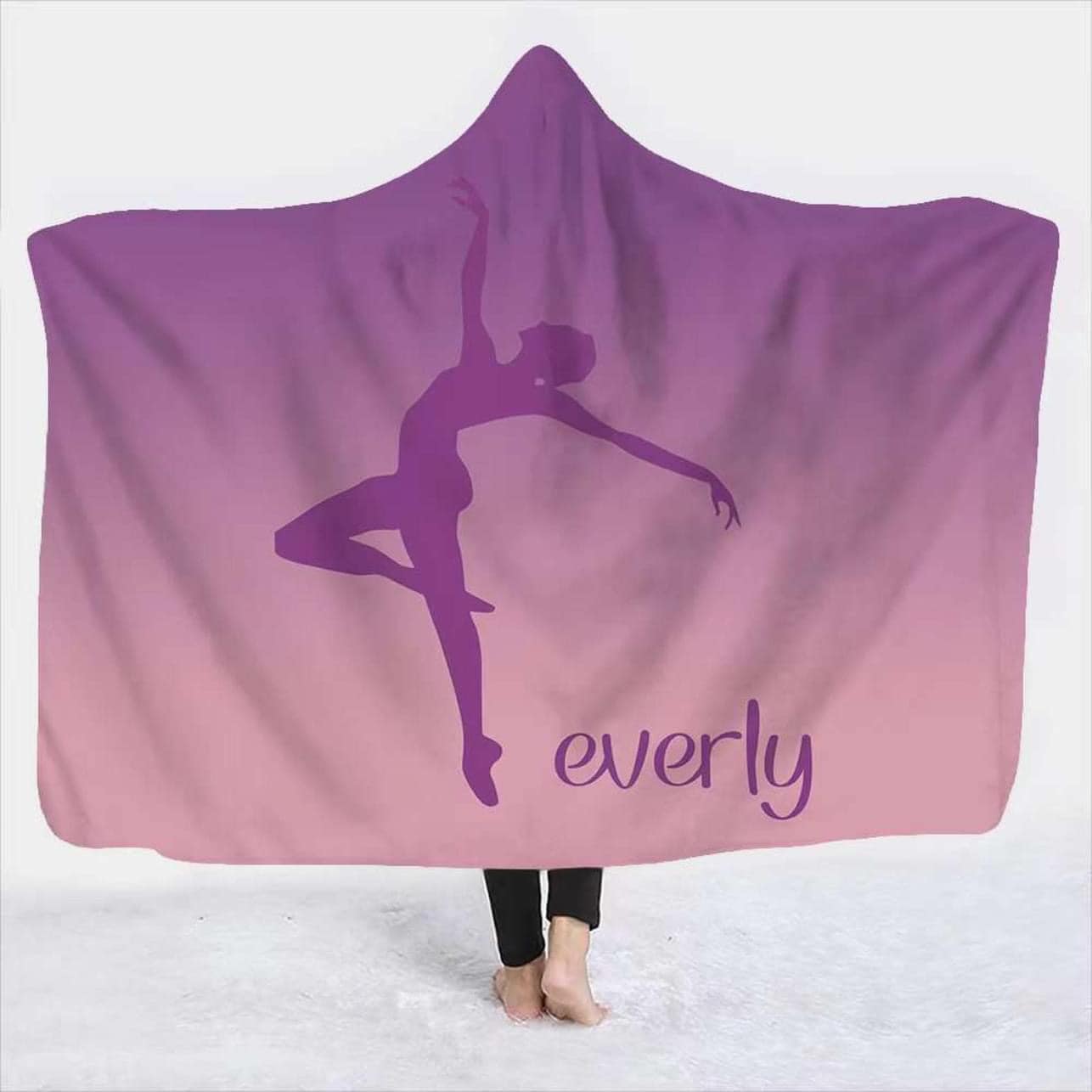 Custom Name Sports Blanket - ADD NAME AND FONT STYLE TO COLOR CHOICE BOX