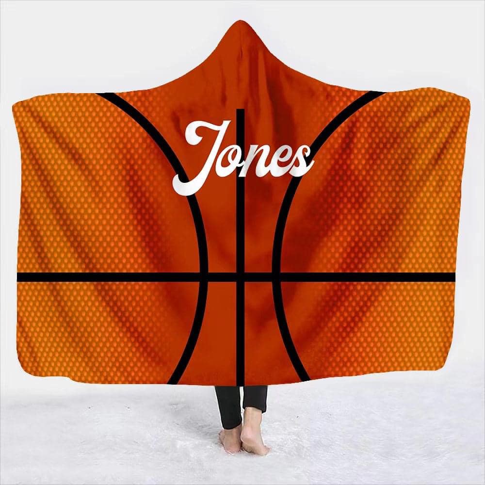 Custom Name Sports Blanket - ADD NAME AND FONT STYLE TO COLOR CHOICE BOX