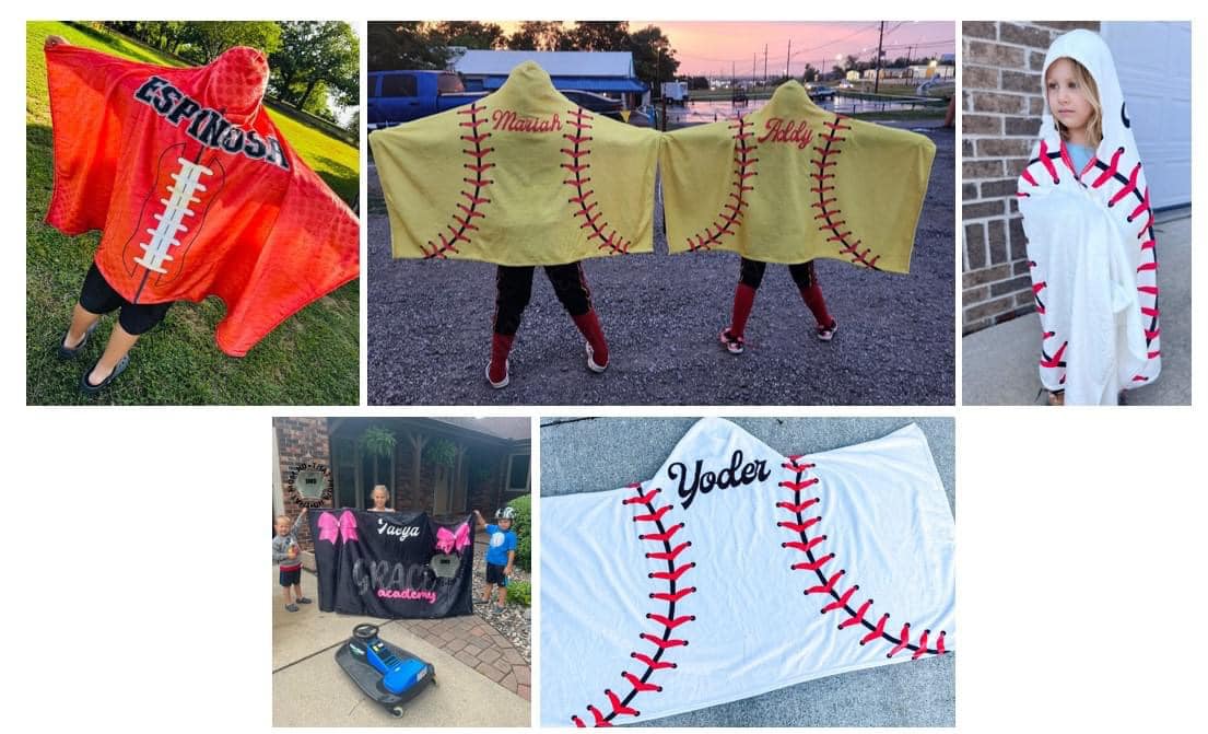 Custom Name Sports Blanket - ADD NAME AND FONT STYLE TO COLOR CHOICE BOX