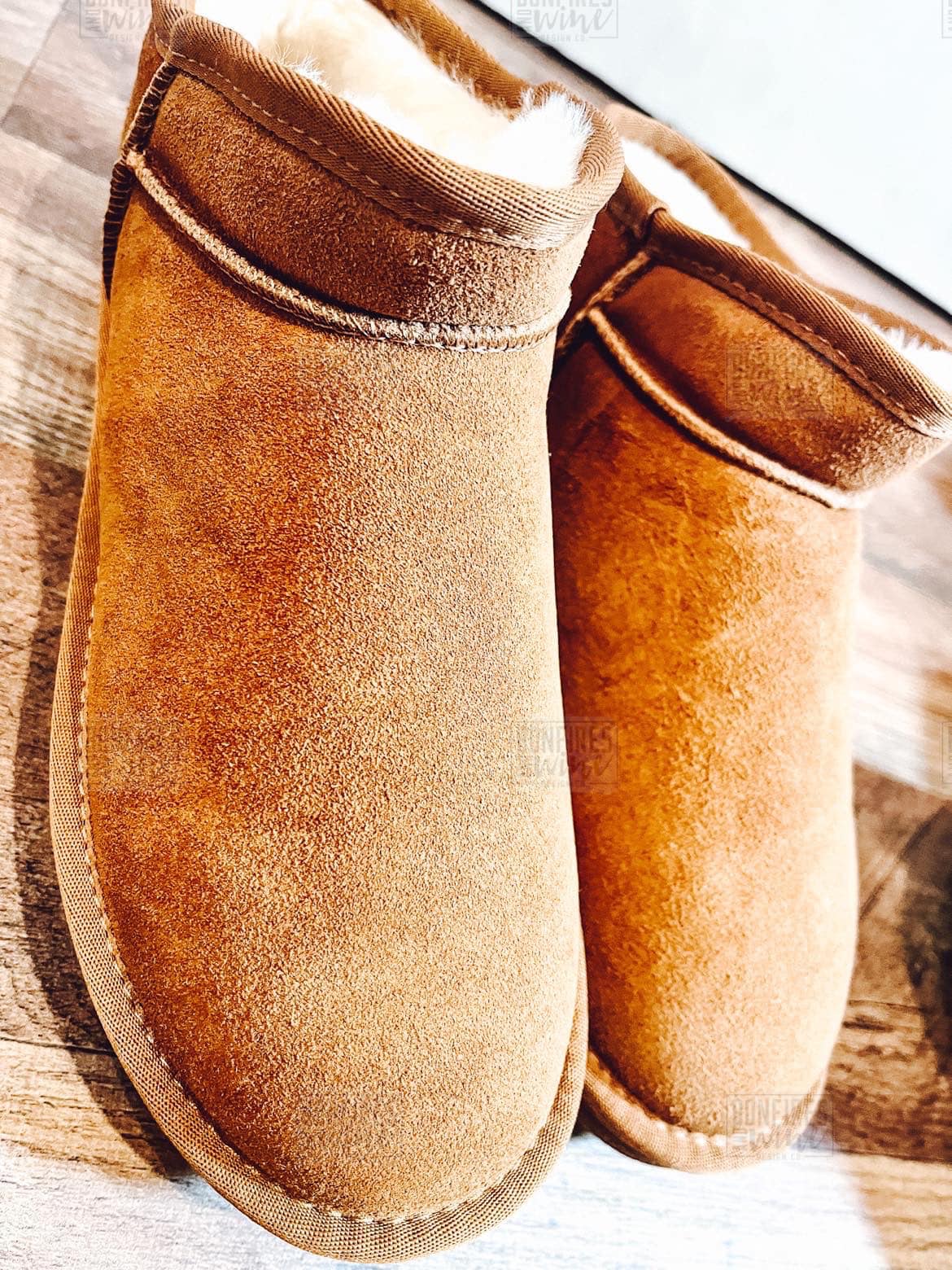 PREORDER - CUTOFF 10/18 -  Faux Fur Lined Shortie Boots - ADULT -