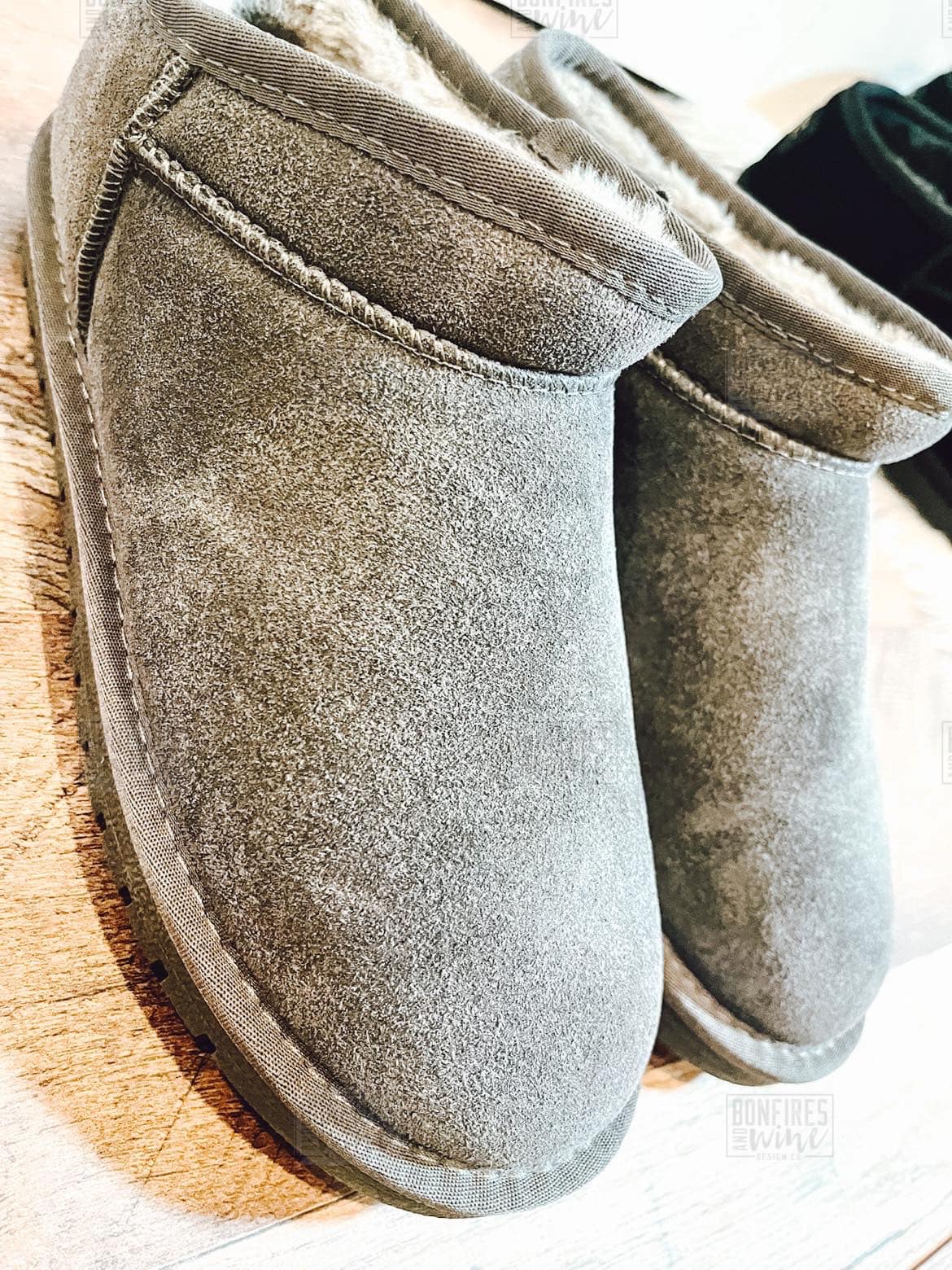 PREORDER - CUTOFF 10/18 -  Faux Fur Lined Shortie Boots - ADULT -