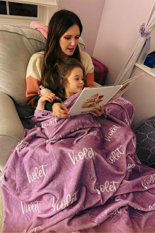 PREORDER: Repeating Name Blanket (bestseller) 1.12.26