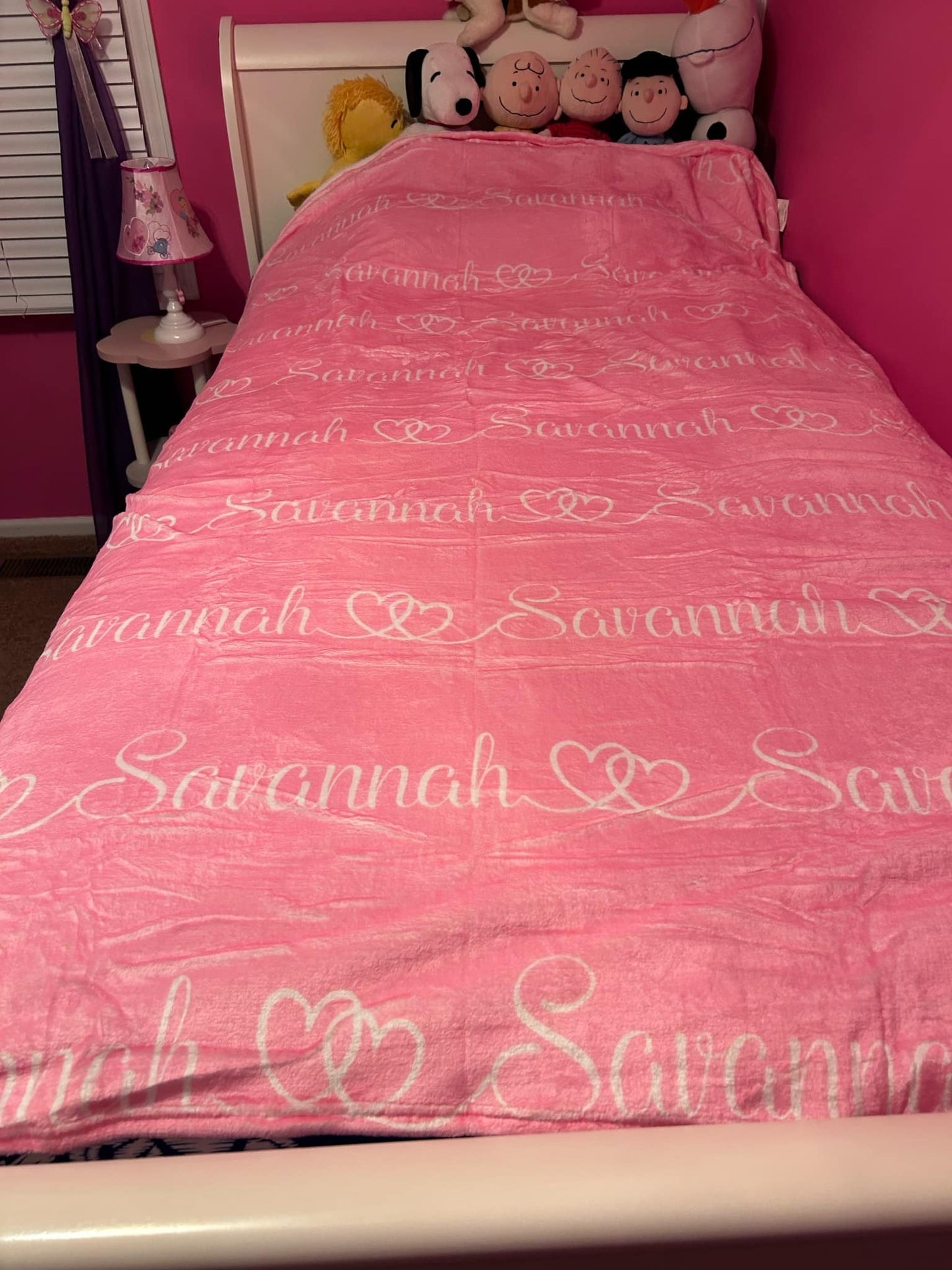 PREORDER: Repeating Name Blanket (bestseller) 1.12.26