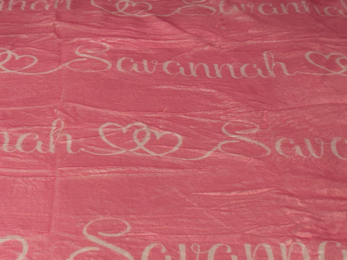 PREORDER: Repeating Name Blanket (bestseller) 1.12.26