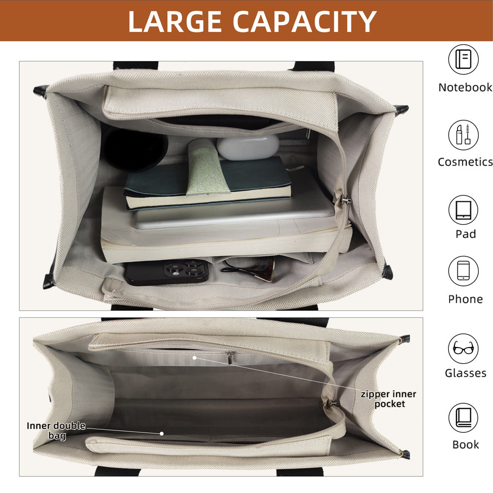 PREORDER: The Grab & Go Canvas Tote 1.12.26 OSYM