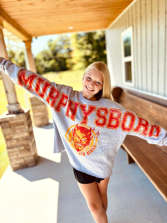 Murphysboro Red Devils - XL letters