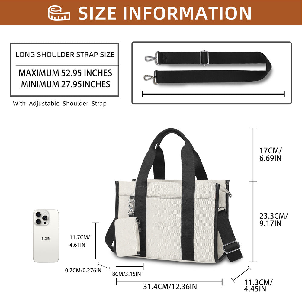 PREORDER: The Grab & Go Canvas Tote 1.12.26 OSYM