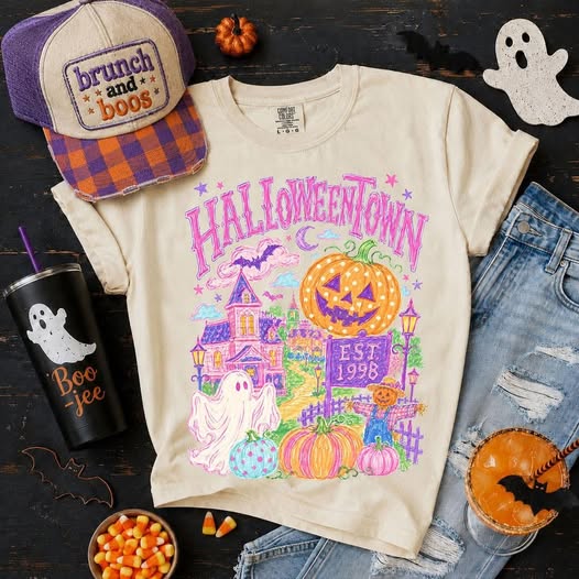 Halloween Town Collage