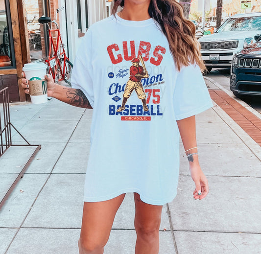 Vintage cubs baseball