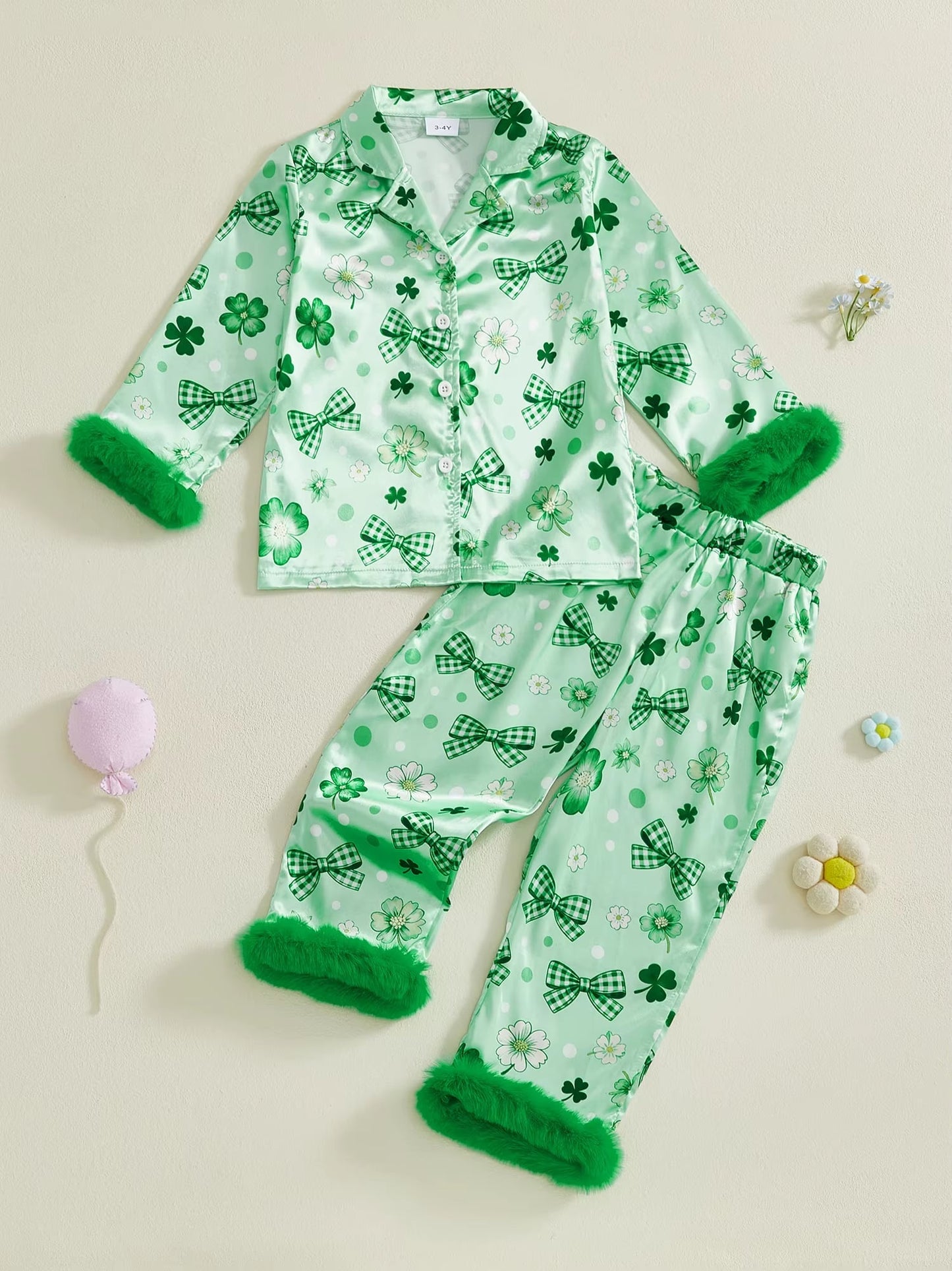 PREORDER: Lucky Bow PJ's  1.12.26