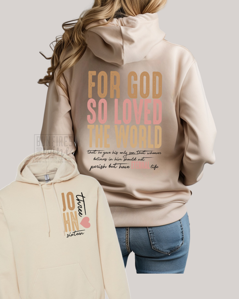 John 3:16 - front & back design