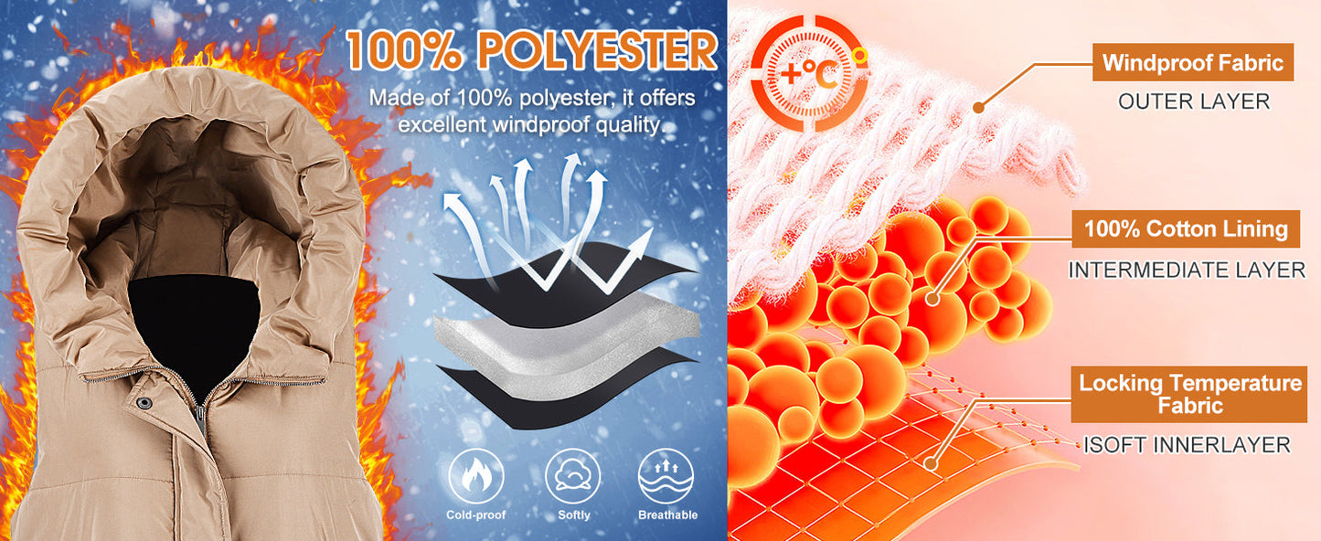 PREORDER: RERUN Zuri Everything Puffer Vest 1.12.26 osym