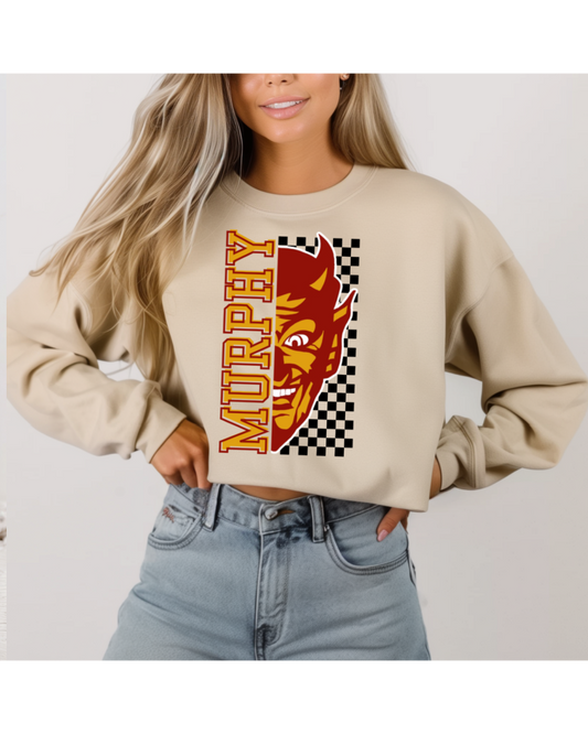 Checkered Murphy Red Devils