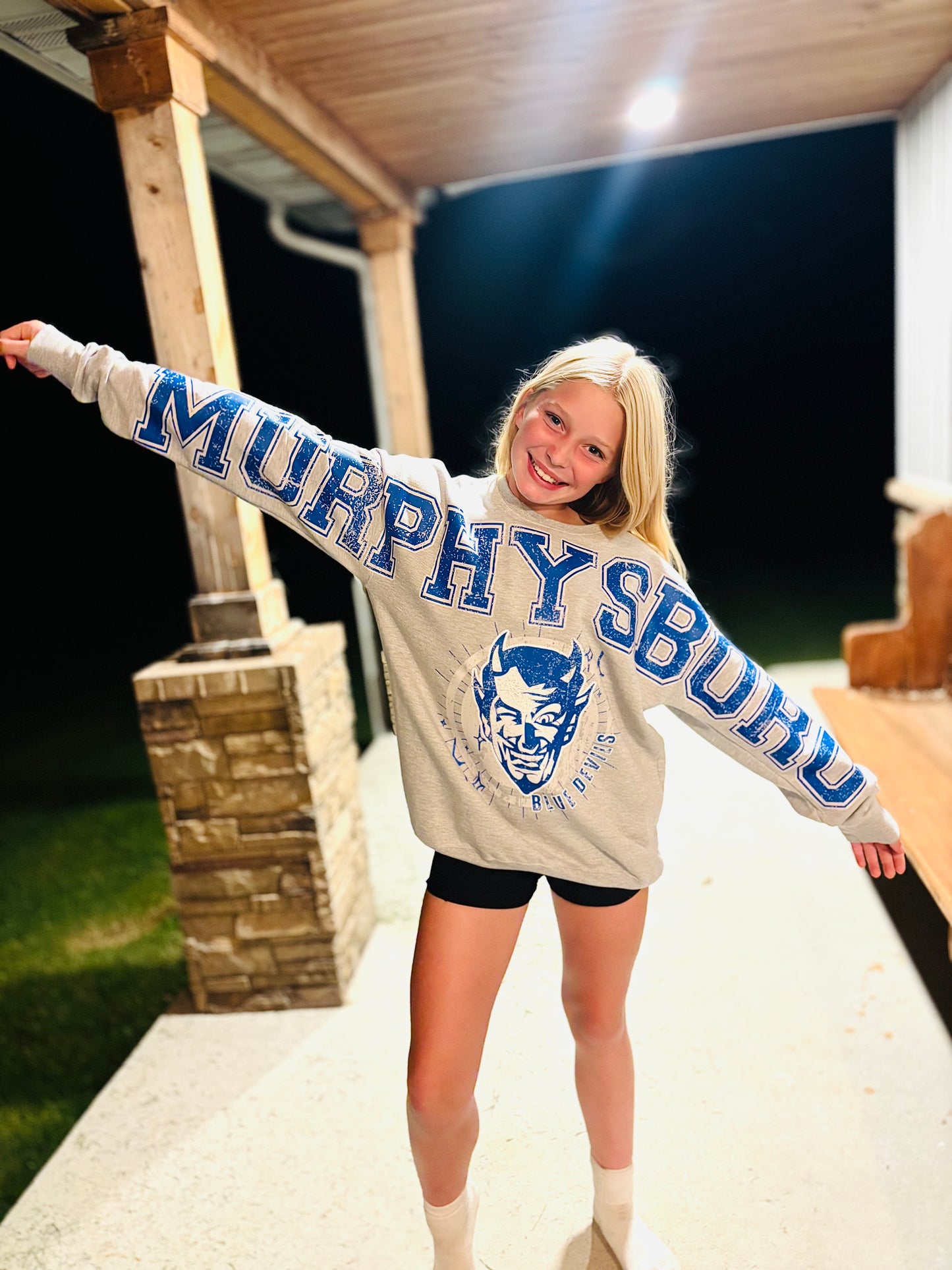 Murphysboro Blue Devils - XL letters