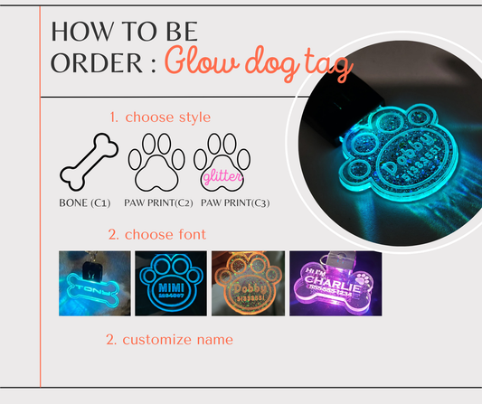 PREORDER: Go in the Dark dog TAG 7.14.25