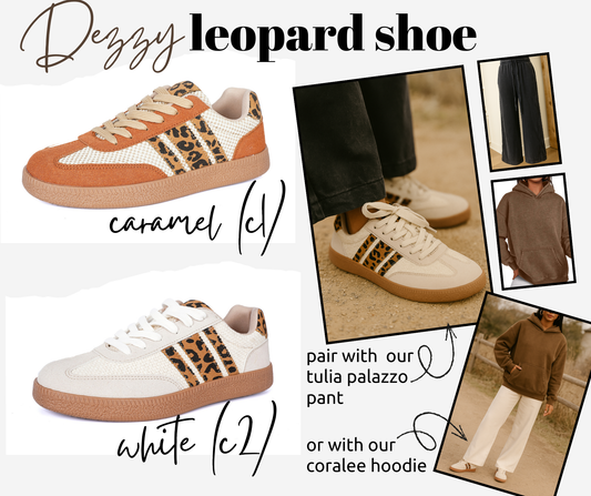 PREORDER: RERUN  Dezzy Leopard Shoe 1.12.26 OSYM