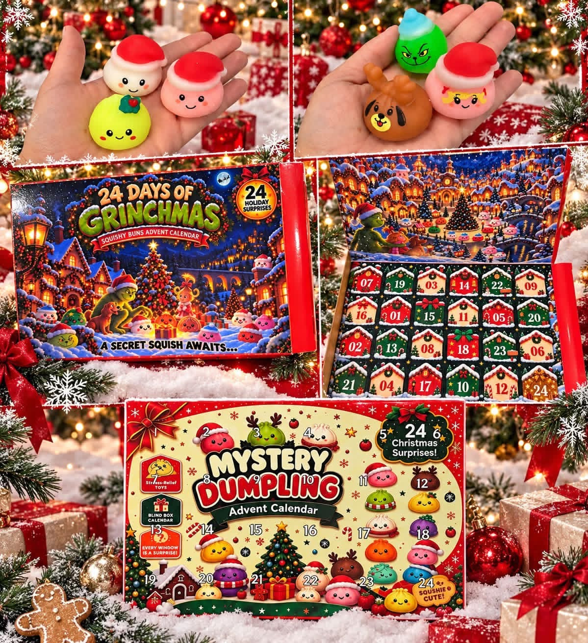 Squishy advent calendar