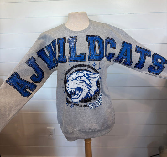AJ Wildcats - XL letters