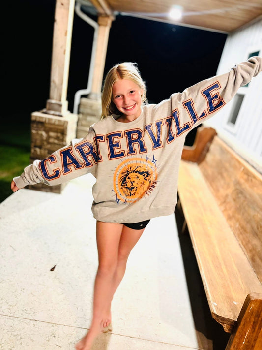 Carterville Lions - XL letters