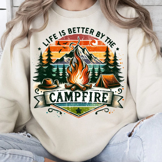 Life is better by the campfire