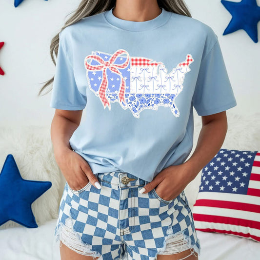 Shabby USA map