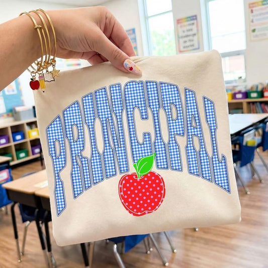 Gingham Apple School Staff - Principal