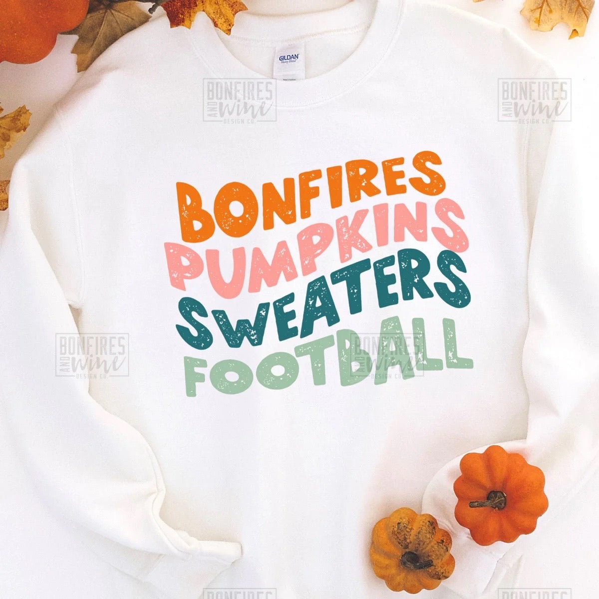 Bonfires, pumpkins, sweaters, football