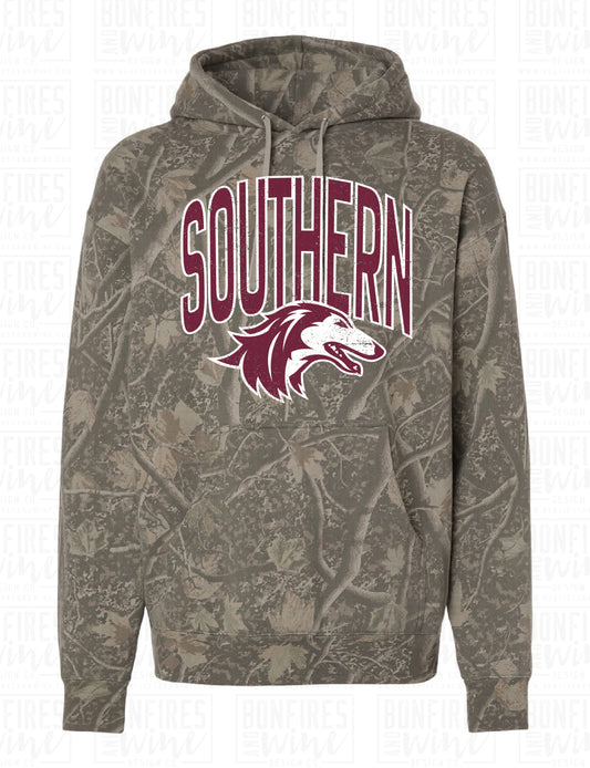 SOUTHERN - CAMO HOODIE