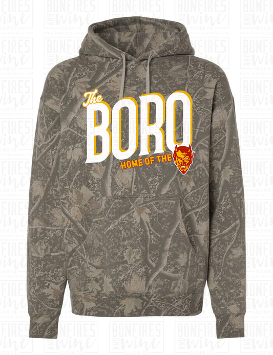 The Boro - Red Devils - CAMO HOODIE