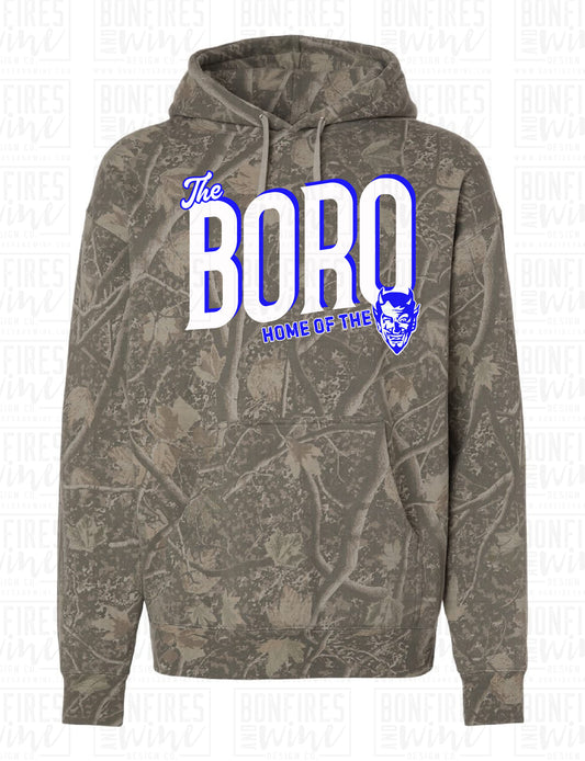 The Boro - Blue Devils - CAMO HOODIE