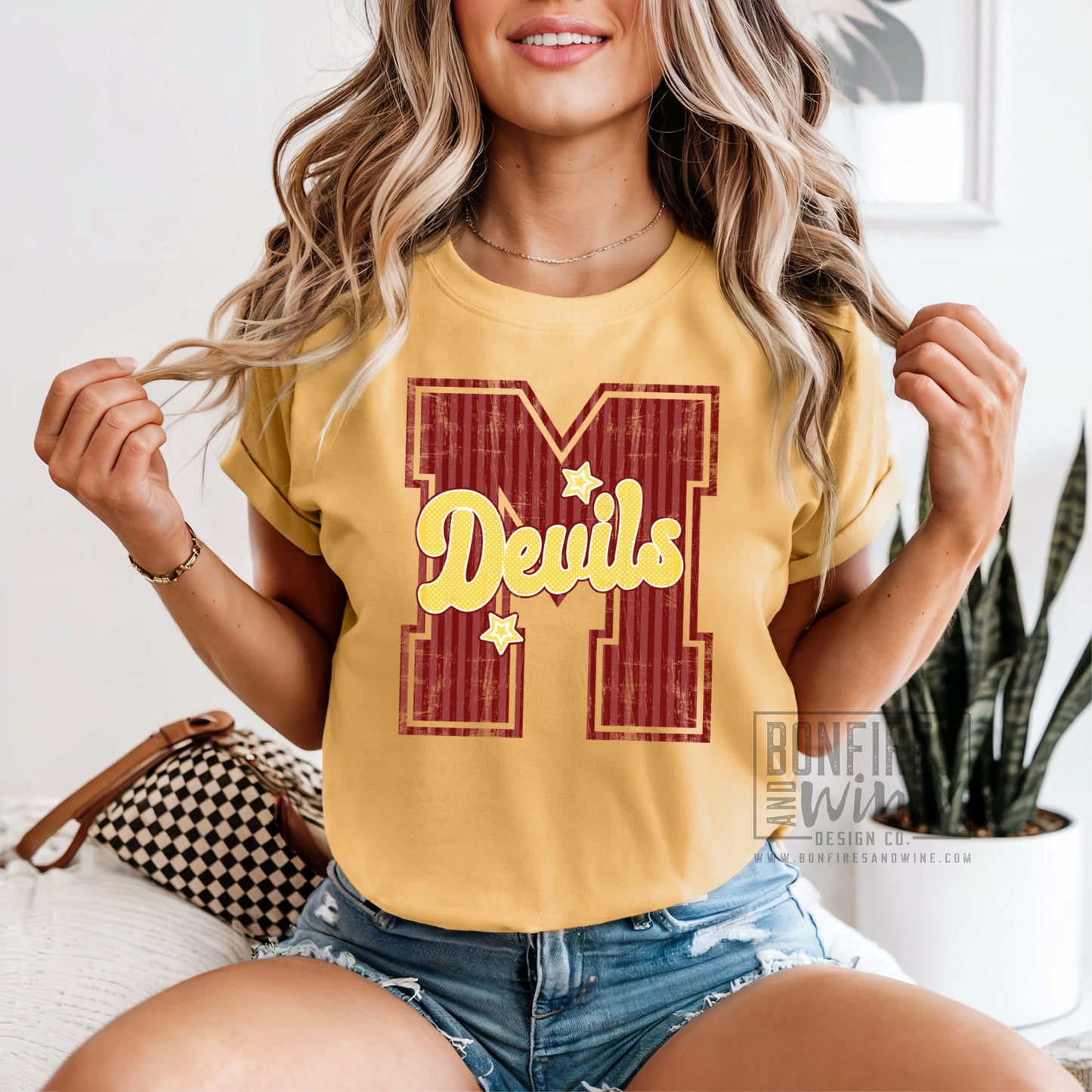 M Devils Stripes