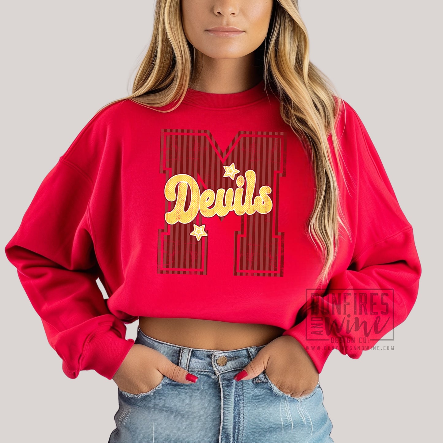 M Devils Stripes