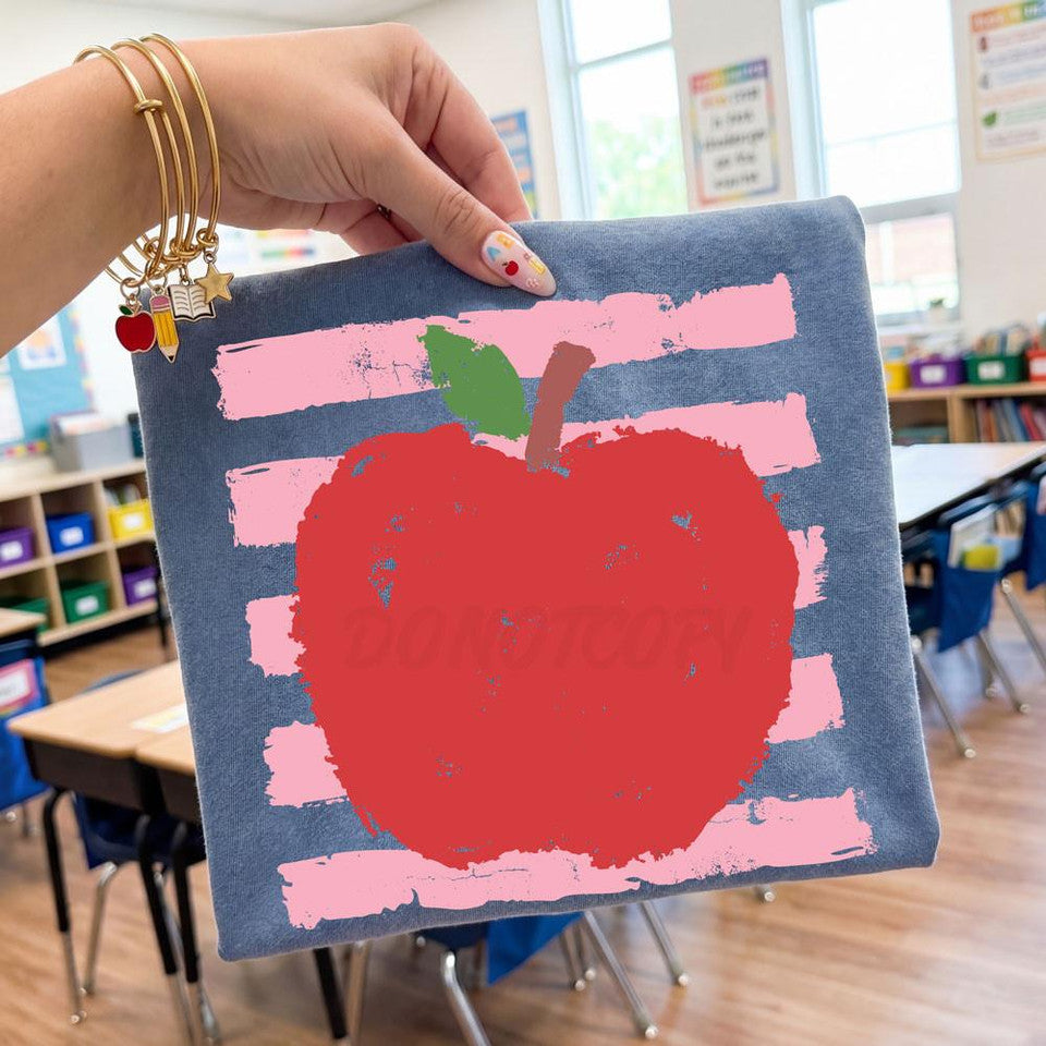 Apple Pink Stripes